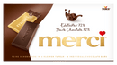 Merci Edelbitter72% Dark Chocolate 72% Pralinen Schokolade 100g